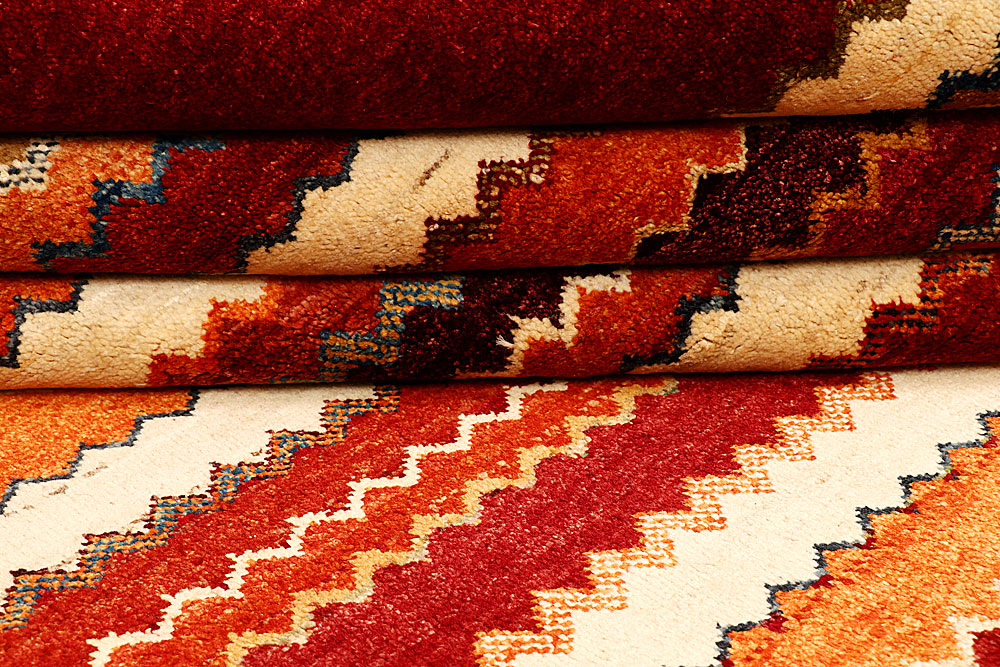 Multi Colored Gabbeh 5' 5 x 7' 11 - No. 55667 - ALRUG Rug Store