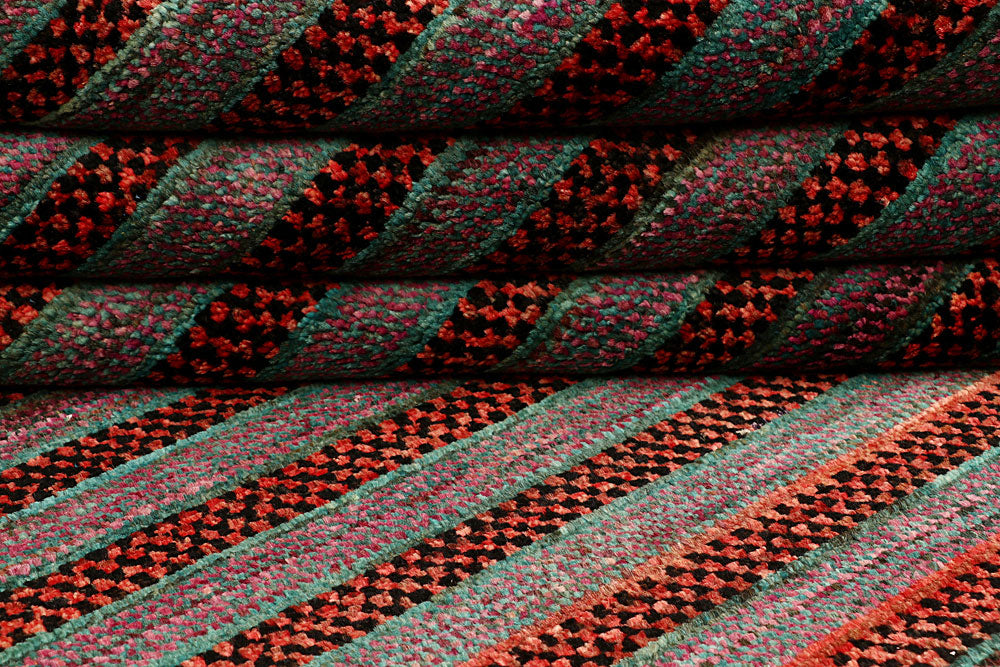 Multi Colored Gabbeh 5' 8 x 8' 7 - No. 55668 - ALRUG Rug Store