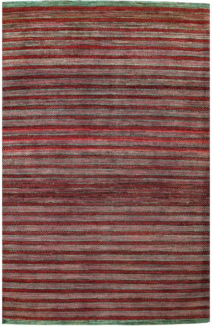 Multi Colored Gabbeh 5' 8 x 8' 7 - No. 55668 - ALRUG Rug Store