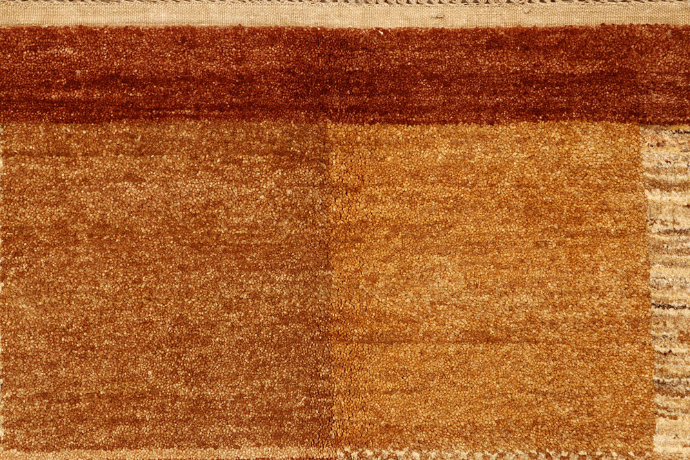 Sandy Brown Gabbeh 5' 6 x 7' 10 - No. 55670 - ALRUG Rug Store