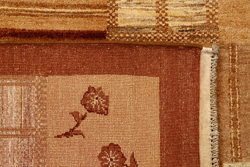 Sandy Brown Gabbeh 5' 6 x 7' 10 - No. 55670 - ALRUG Rug Store