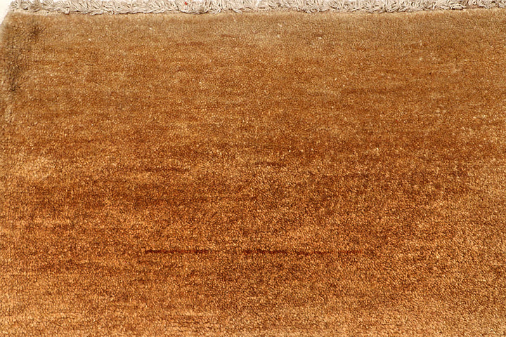 Sandy Brown Gabbeh 5' 4 x 8' 8 - No. 55671 - ALRUG Rug Store