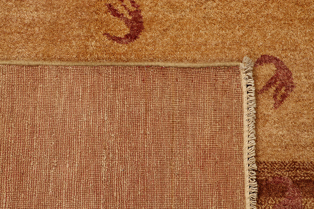 Sandy Brown Gabbeh 5' 4 x 8' 8 - No. 55671 - ALRUG Rug Store