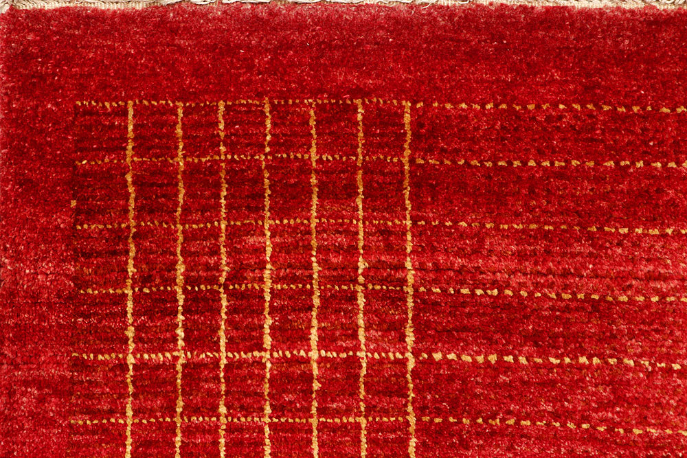 Red Gabbeh 5' 5 x 8' 7 - No. 55672 - ALRUG Rug Store