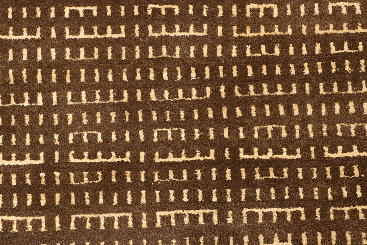 Saddle Brown Gabbeh 5' 7 x 7' 10 - No. 55674 - ALRUG Rug Store