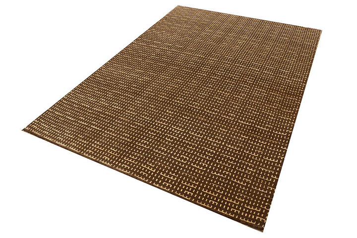 Saddle Brown Gabbeh 5' 7 x 7' 10 - No. 55674 - ALRUG Rug Store