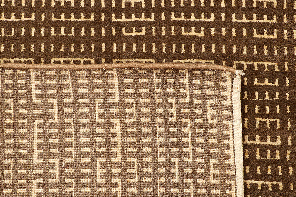 Saddle Brown Gabbeh 5' 7 x 7' 10 - No. 55674 - ALRUG Rug Store