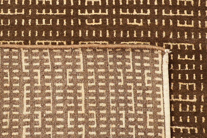 Saddle Brown Gabbeh 5' 7 x 7' 10 - No. 55674 - ALRUG Rug Store