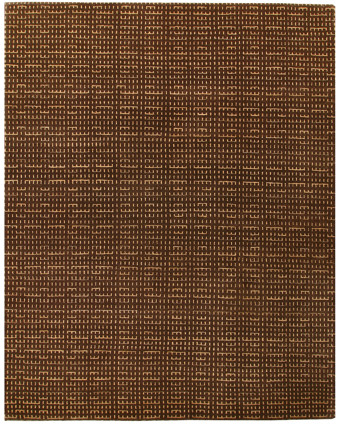 Saddle Brown Gabbeh 5' 7 x 7' 10 - No. 55674 - ALRUG Rug Store