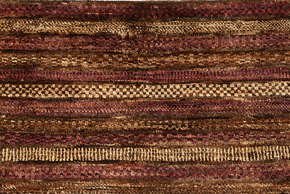 Saddle Brown Gabbeh 5' 7 x 8' 3 - No. 55675 - ALRUG Rug Store