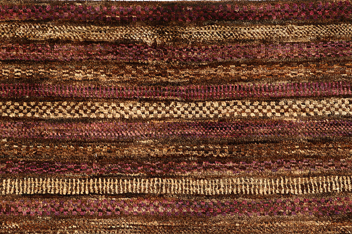 Saddle Brown Gabbeh 5' 7 x 8' 3 - No. 55675 - ALRUG Rug Store