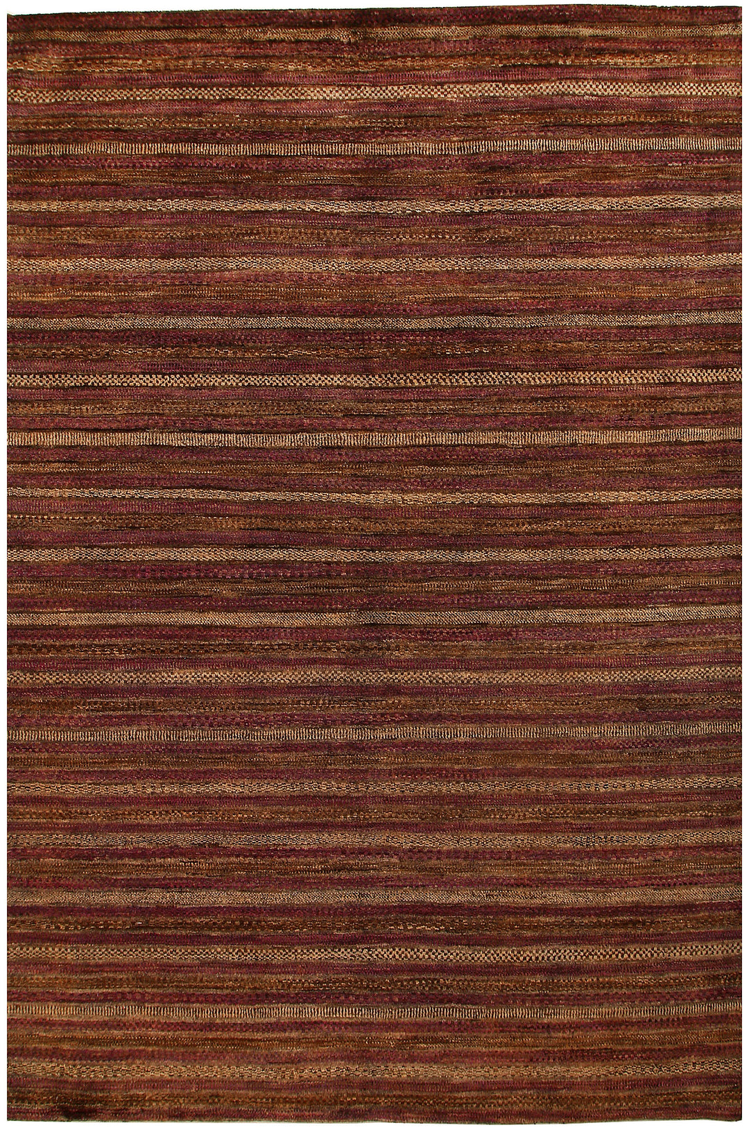 Saddle Brown Gabbeh 5' 7 x 8' 3 - No. 55675 - ALRUG Rug Store