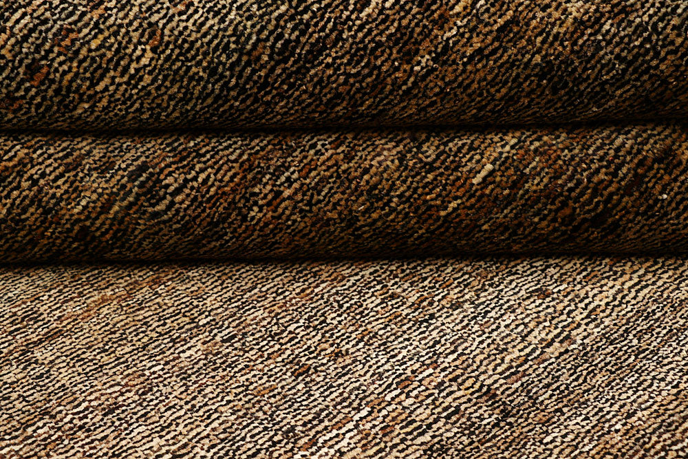 Saddle Brown Gabbeh 5' 5 x 8' 1 - No. 55677 - ALRUG Rug Store