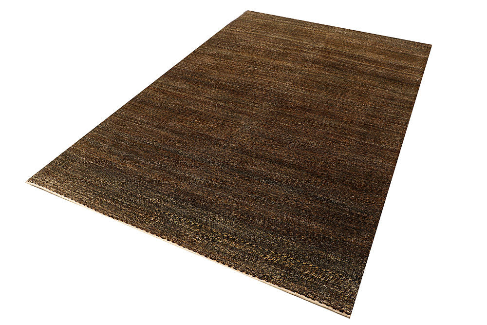 Saddle Brown Gabbeh 5' 5 x 8' 1 - No. 55677 - ALRUG Rug Store