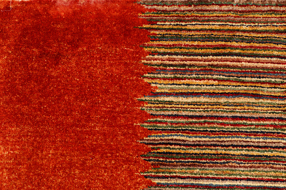 Multi Colored Gabbeh 4' 11 x 7' 1 - No. 55678 - ALRUG Rug Store