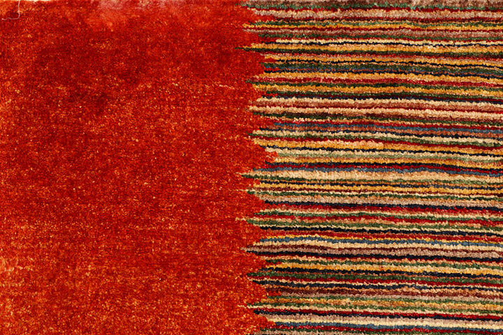 Multi Colored Gabbeh 4' 11 x 7' 1 - No. 55678 - ALRUG Rug Store