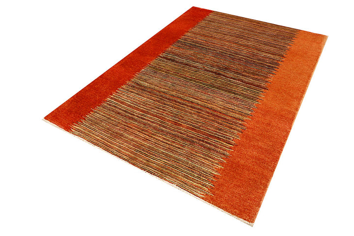 Multi Colored Gabbeh 4' 11 x 7' 1 - No. 55678 - ALRUG Rug Store