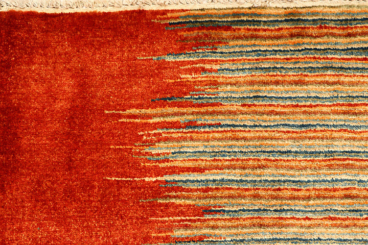 Multi Colored Gabbeh 5' 6 x 8' 2 - No. 55680 - ALRUG Rug Store