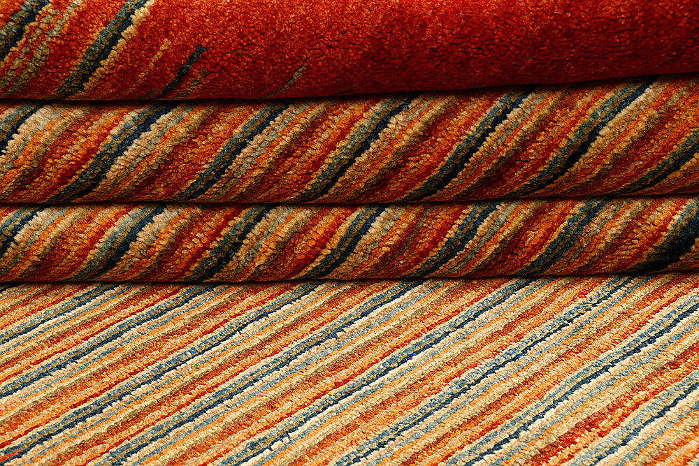 Multi Colored Gabbeh 5' 6 x 8' 2 - No. 55680 - ALRUG Rug Store