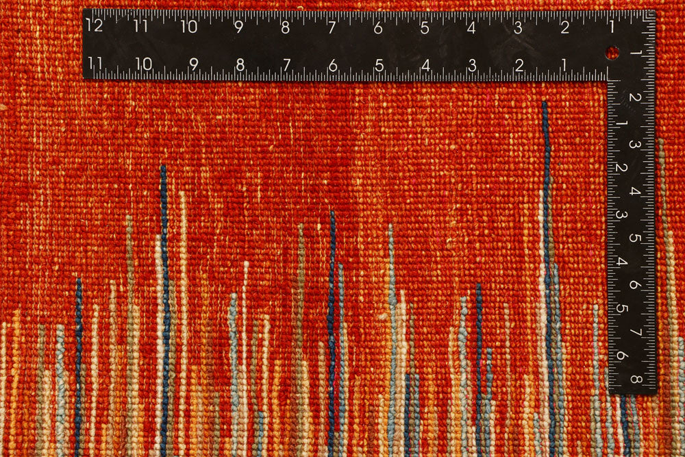 Multi Colored Gabbeh 5' 6 x 8' 2 - No. 55680 - ALRUG Rug Store