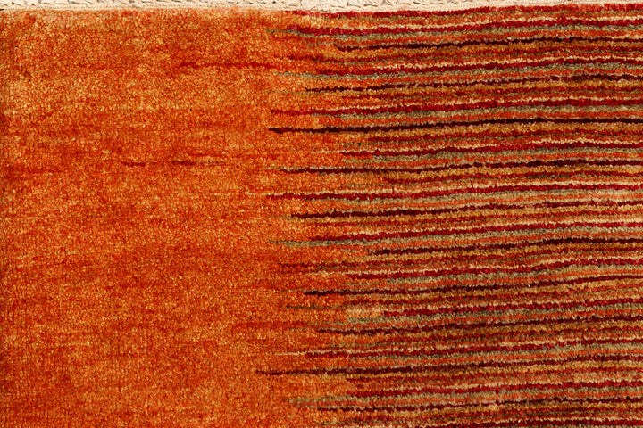 Multi Colored Gabbeh 5' 7 x 7' 7 - No. 55682 - ALRUG Rug Store