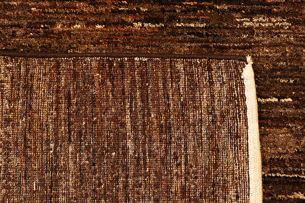 Saddle Brown Gabbeh 5' 6 x 8' 2 - No. 55683 - ALRUG Rug Store