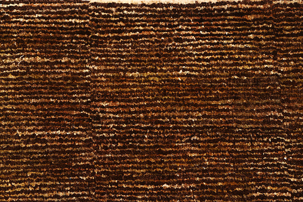 Saddle Brown Gabbeh 5' 5 x 8' - No. 55684 - ALRUG Rug Store