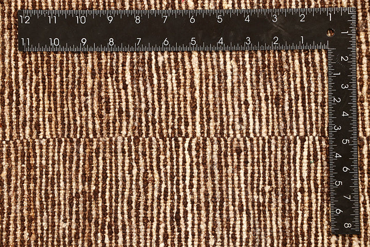 Saddle Brown Gabbeh 5' 5 x 8' - No. 55684 - ALRUG Rug Store