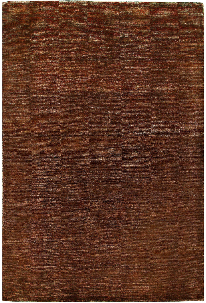 Saddle Brown Gabbeh 5' 5 x 8' - No. 55684 - ALRUG Rug Store