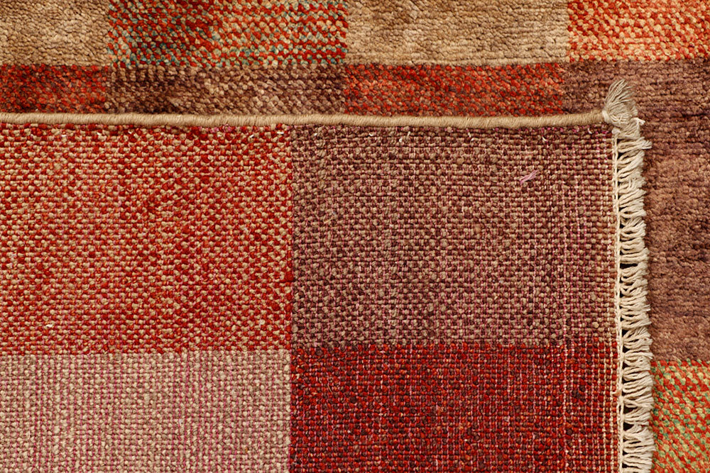 Multi Colored Gabbeh 4' 6 x 6' 7 - No. 55687 - ALRUG Rug Store