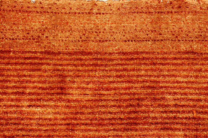 Orange Red Gabbeh 4' 7 x 6' 6 - No. 55688 - ALRUG Rug Store
