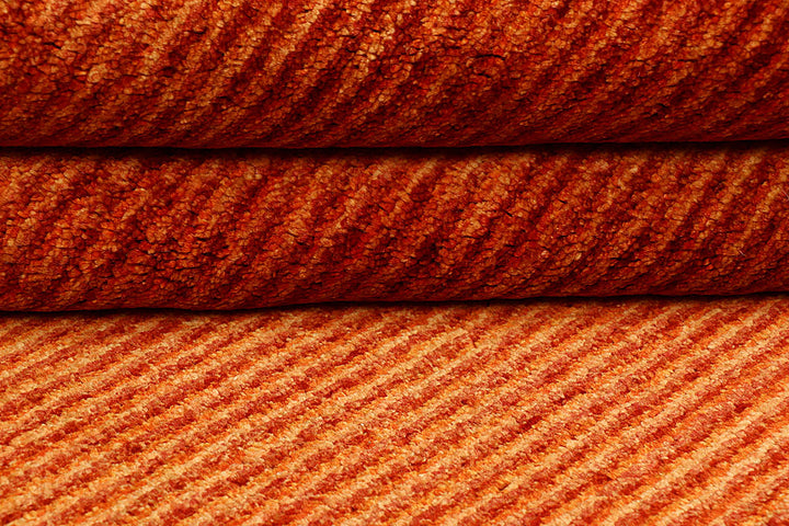 Orange Red Gabbeh 4' 7 x 6' 6 - No. 55688 - ALRUG Rug Store