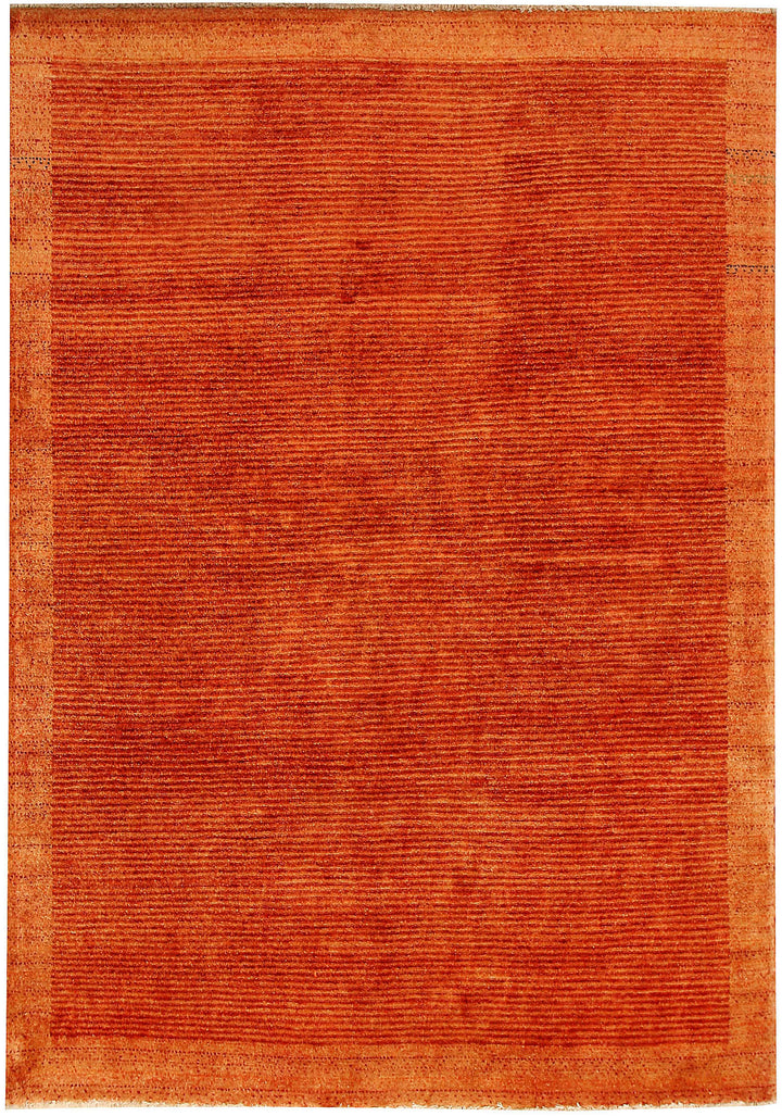 Orange Red Gabbeh 4' 7 x 6' 6 - No. 55688 - ALRUG Rug Store