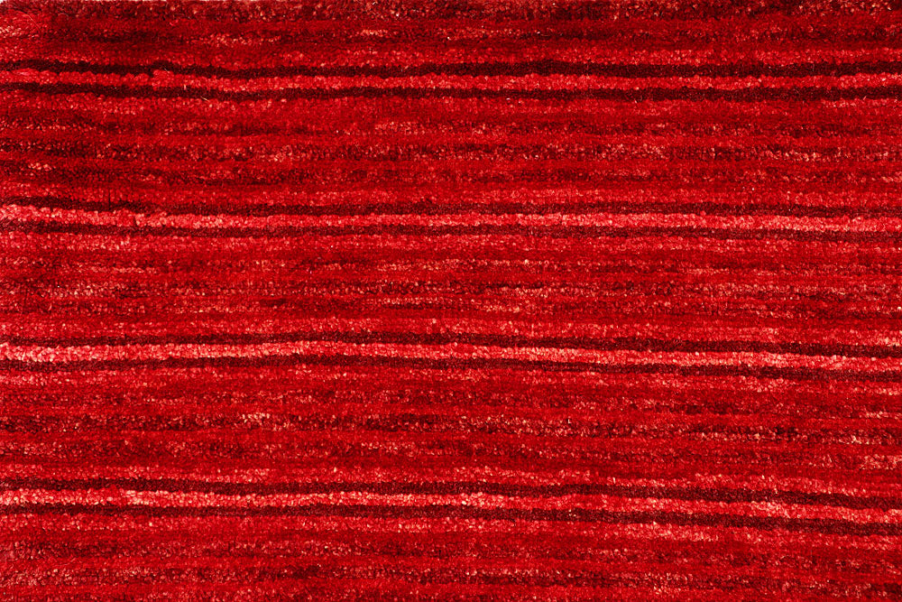 Red Gabbeh 4' 6 x 6' 8 - No. 55689 - ALRUG Rug Store