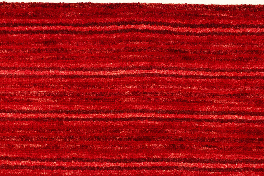 Red Gabbeh 4' 6 x 6' 8 - No. 55689 - ALRUG Rug Store