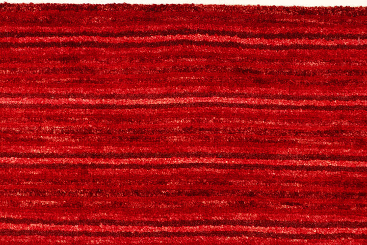Red Gabbeh 4' 6 x 6' 8 - No. 55689 - ALRUG Rug Store