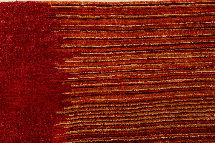 Multi Colored Gabbeh 4' 6 x 6' 6 - No. 55691 - ALRUG Rug Store