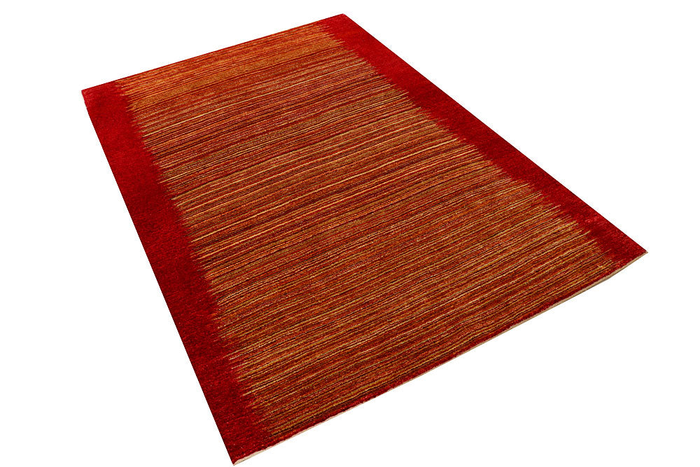 Multi Colored Gabbeh 4' 6 x 6' 6 - No. 55691 - ALRUG Rug Store