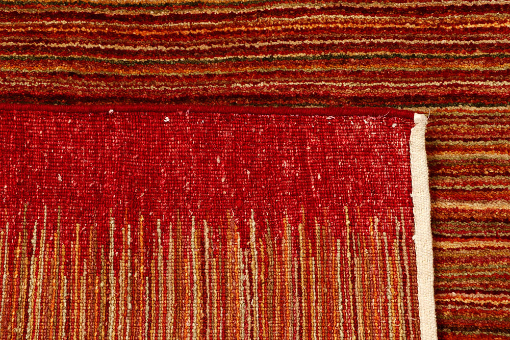 Multi Colored Gabbeh 4' 6 x 6' 6 - No. 55691 - ALRUG Rug Store