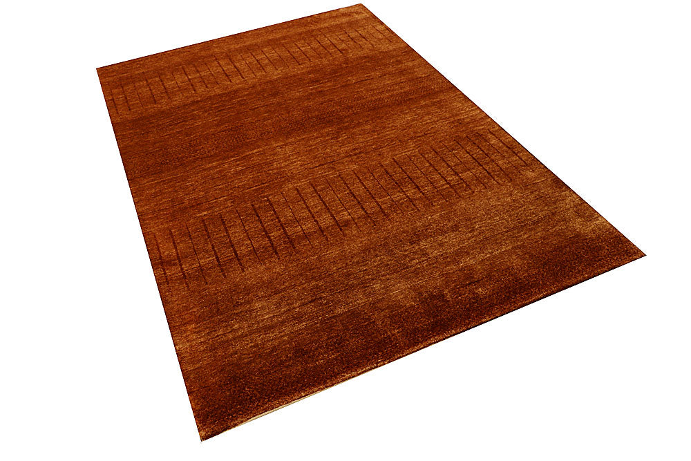 Chocolate Gabbeh 4' 7 x 6' 6 - No. 55692 - ALRUG Rug Store