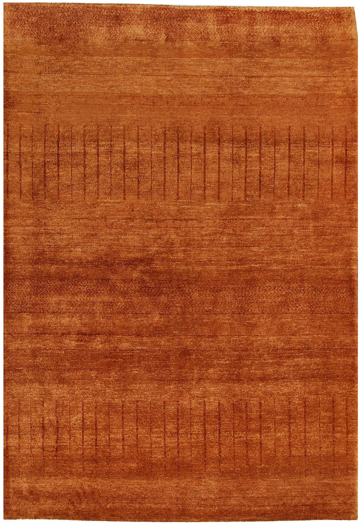 Chocolate Gabbeh 4' 7 x 6' 6 - No. 55692 - ALRUG Rug Store