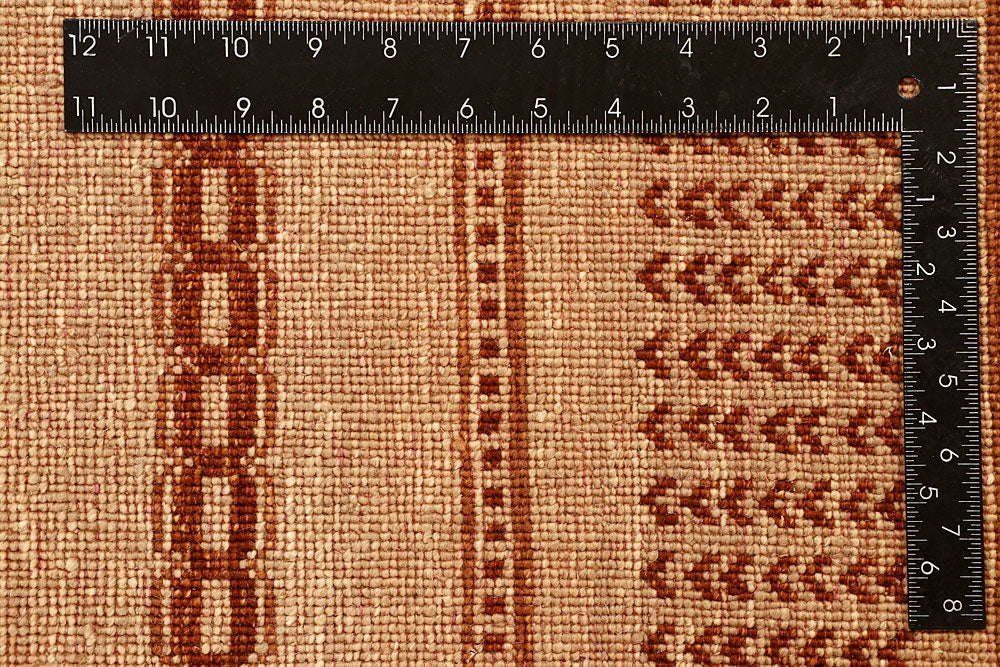 Sandy Brown Gabbeh 4' 7 x 6' 7 - No. 55694 - ALRUG Rug Store