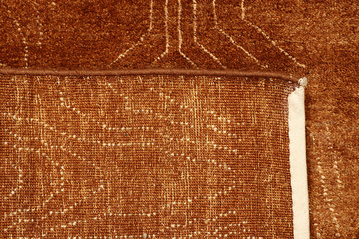 Chocolate Gabbeh 4' 8 x 6' 4 - No. 55695 - ALRUG Rug Store