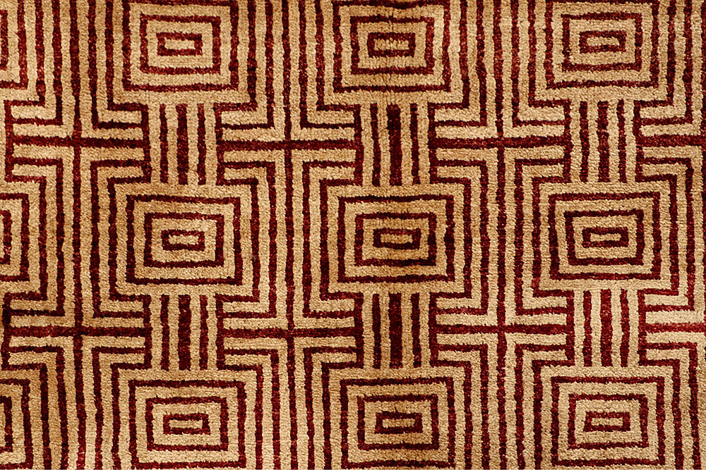 Sandy Brown Gabbeh 5' x 6' 11 - No. 55696 - ALRUG Rug Store