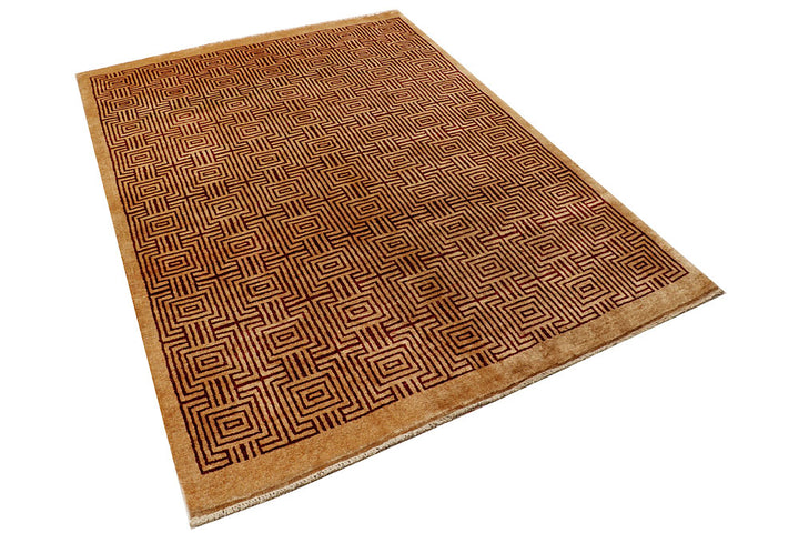 Sandy Brown Gabbeh 5' x 6' 11 - No. 55696 - ALRUG Rug Store