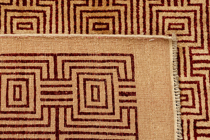 Sandy Brown Gabbeh 5' x 6' 11 - No. 55696 - ALRUG Rug Store