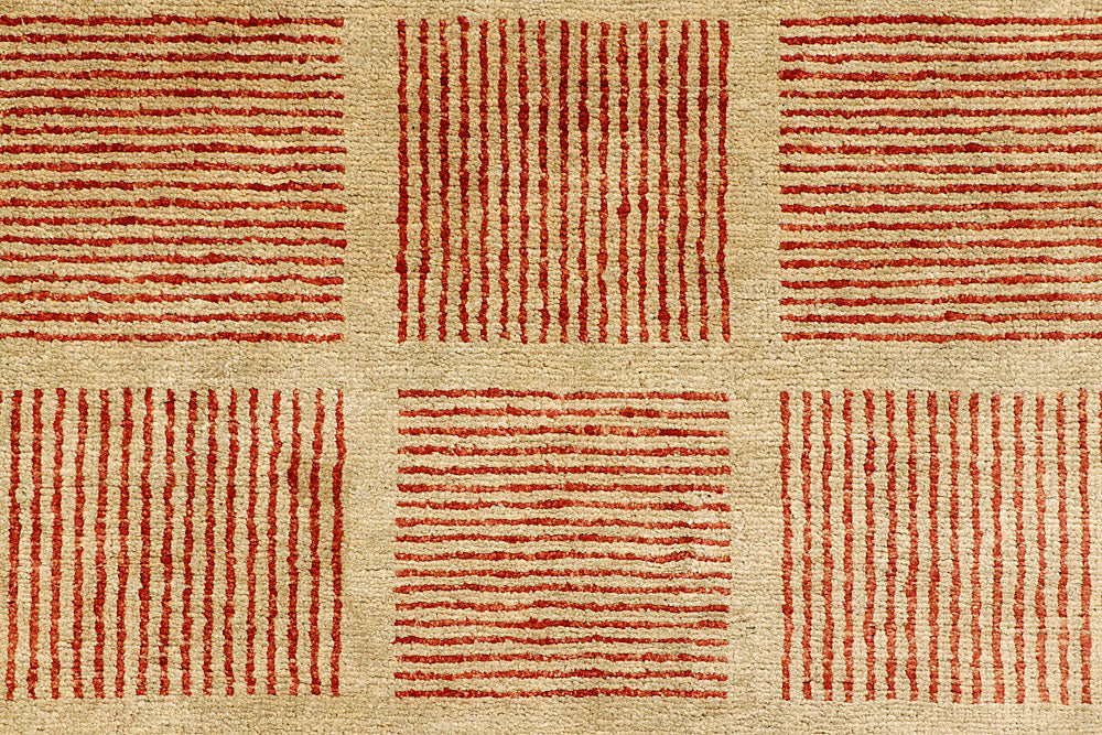 Tan Gabbeh 4' 5 x 6' 9 - No. 55698 - ALRUG Rug Store