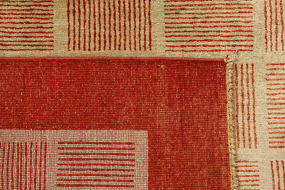 Tan Gabbeh 4' 5 x 6' 9 - No. 55698 - ALRUG Rug Store