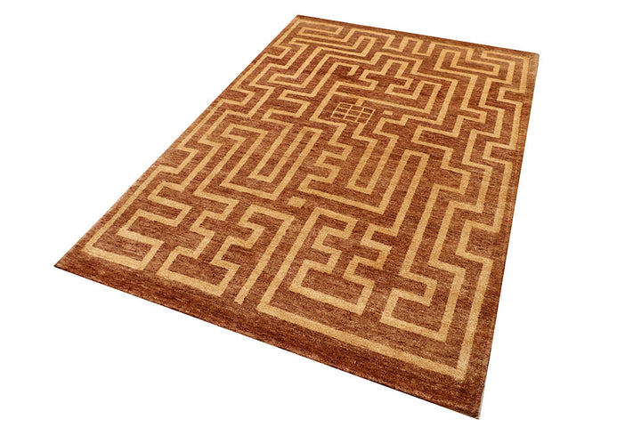 Sienna Gabbeh 4' 7 x 6' 8 - No. 55699 - ALRUG Rug Store