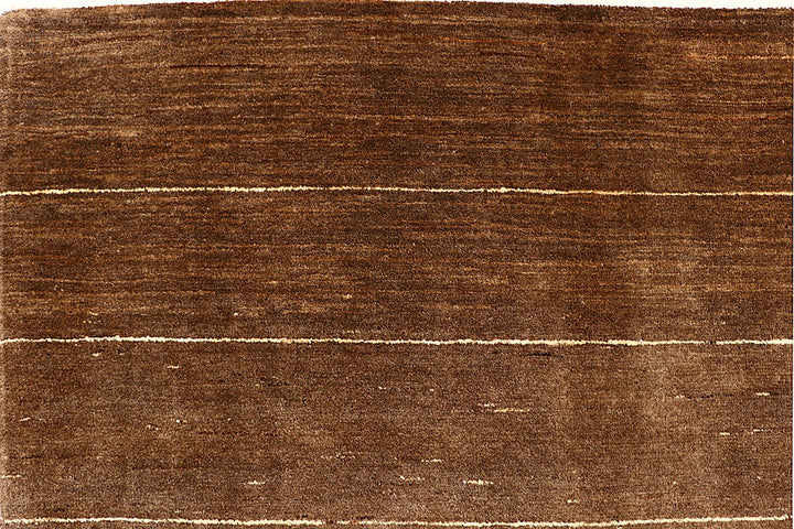 Saddle Brown Gabbeh 4' 7 x 6' 4 - No. 55700 - ALRUG Rug Store